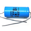 Cornell Dubilier WBR-275-75 Electrolytic Capacitor 275 MFD 75 VDC (NEW)