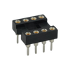 On Shore Technology Tin 8-Pin Dip Socket (New)