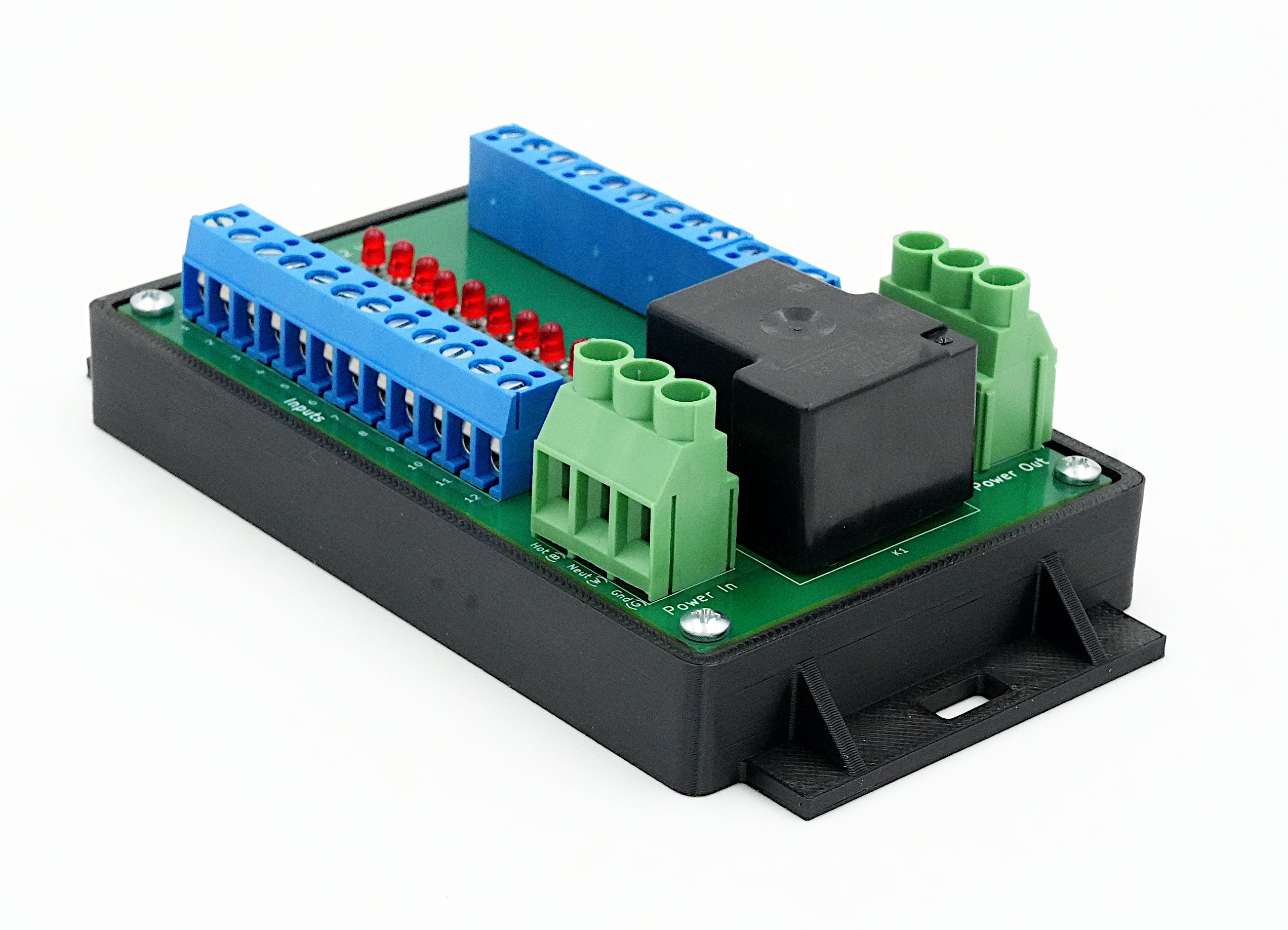 D/H12 V2.1 Carwash Controller left perspective view on white background