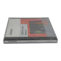 A Siemens LOGO!Soft Comfort Version 3.1 software CD-ROM package in its original shrink wrap, photographed on a clean transparent background.