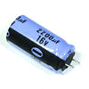 Electrolytic Capacitor 2200uF 16V Radial PC Mount Leads (NEW)