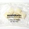 Waldom Molex Connectors 03-06-1152 Qty. 5