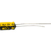 Nippon (H)8442 electrolytic electrolytic rated for 10uF at 25VDC with radial leads.