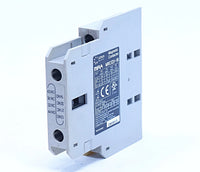 Cerus auxiliary side contact on a white background