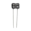 Cornell Dubilier (CDM) radial dipped silver capacitor, 2000pF, 500 Volt,+/-5%.