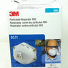 3M Vented N95 Respirator Mask 8511 Box of 10